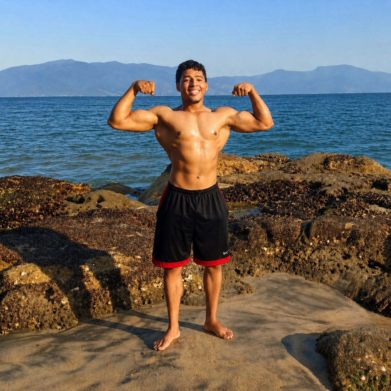 Alex Vinicius treinando sério sem viver como atleta